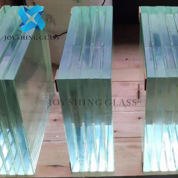 Niestandardowe bezpieczne laminowane szklane drzwi 8,76 mm PVB Kolorowe przezroczyste szkło laminowane