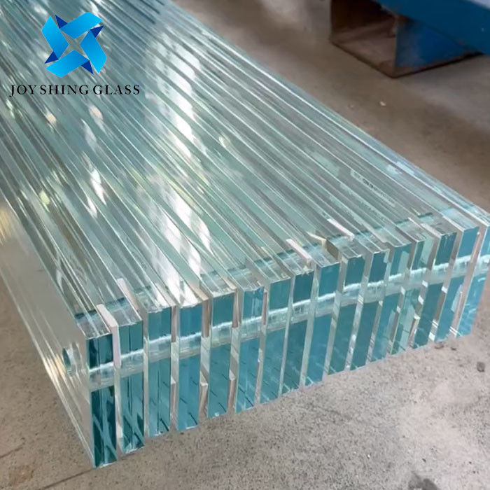 8 mm bezbarwne szkło laminowane z 0,38 mm ultraczystą folią PVB