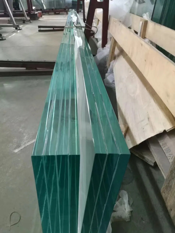 8 10 12 mm Przejrzyste Tempered Building Toughened Laminated Safety Glass for Window Door Staircase Railing