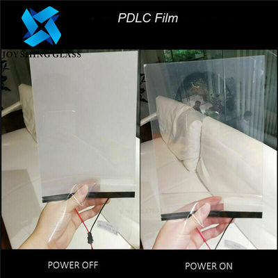 Przełączane inteligentne szkło Windows 1mm-19mm Samoprzylepna folia PDLC