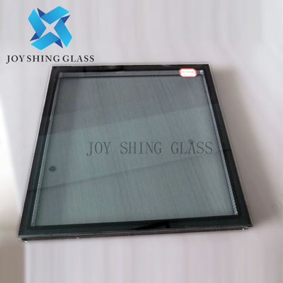 Sun Shading Low-E Float Glass 6 + 12A + 6 Niebiesko-szare hartowane szkło izolacyjne
