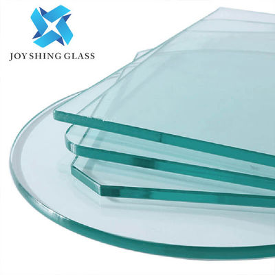 Specjalny 6mm Low Iron Ultra Clear Safety Toughened Glass Tabletop