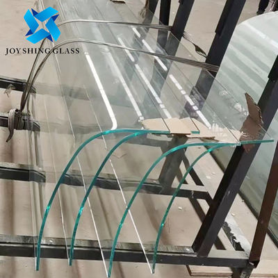 8mm Ultra Clear Bent Toughened Glass dla zakrzywionego szkła schodowego